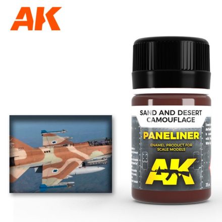 AIR Weathering products - Paneliner for sand and desert camouflage 35ml