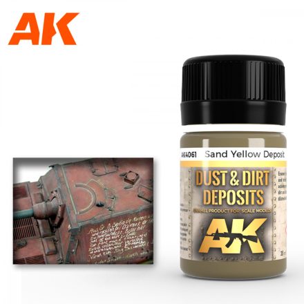 Weathering products - SAND YELLOW DEPOSIT 