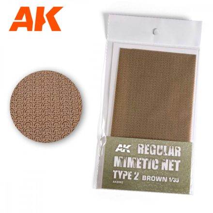 Nets - REGULAR CAMOUFLAGE NET Type 2 BROWN