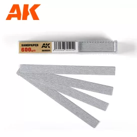 Sandpaper - Dry Sandpaper 600 grit x 50 units