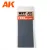 Sandpaper - Wet Sandpaper 1000 Grit. 3 units