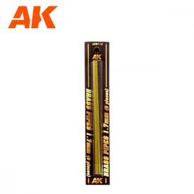 Building material - BRASS PIPES 1,7mm, 5 units