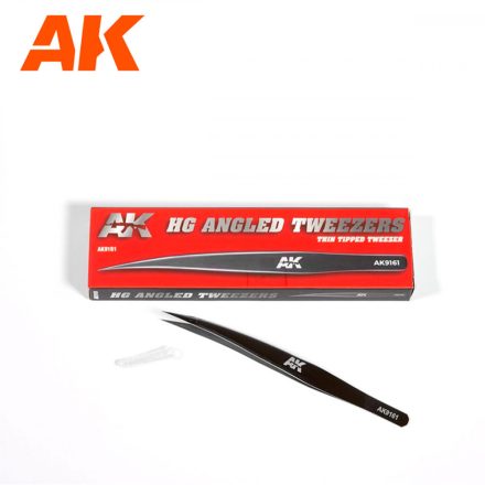 Tools - HG ANGLED TWEEZERS 01 (THIN TIPPED)