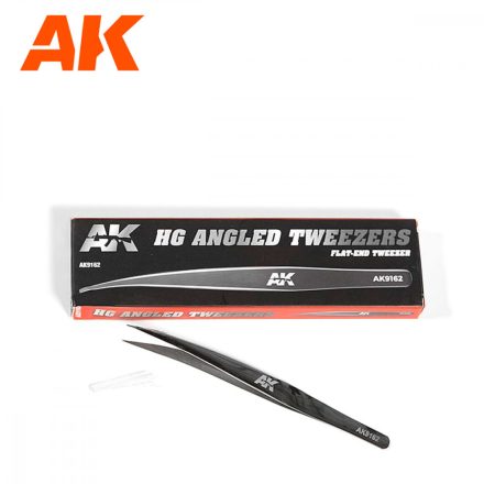 Tools - HG ANGLED TWEEZERS 02 (FLAT-END)