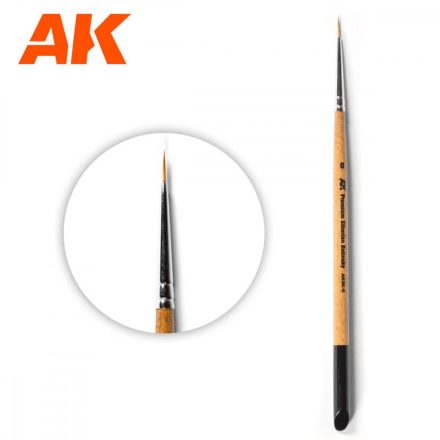 PREMIUM SIBERIAN KOLINSKY - AK PREMIUM SIBERIAN KOLINSKY BRUSH 0