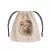 Steampunk Beige and black Dice Bag