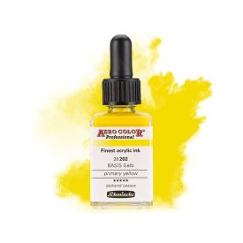 SCHMINCKE AIRBRUSH FESTÉK, 28 ML - 202, PRIMARY YELLOW