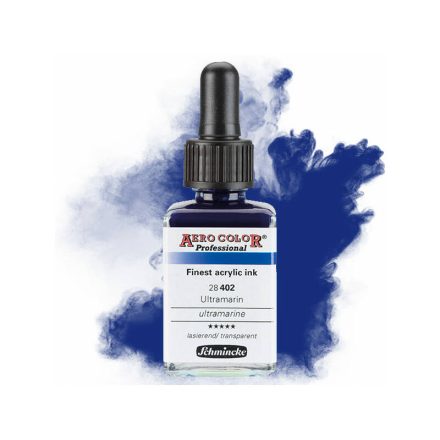 SCHMINCKE AIRBRUSH FESTÉK, 28 ML - 402, ULTRAMARINE