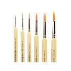 M7600R MUNKÁCSY SZINTETIKUS, DELTA NYELŰ KEREK ECSET - 02