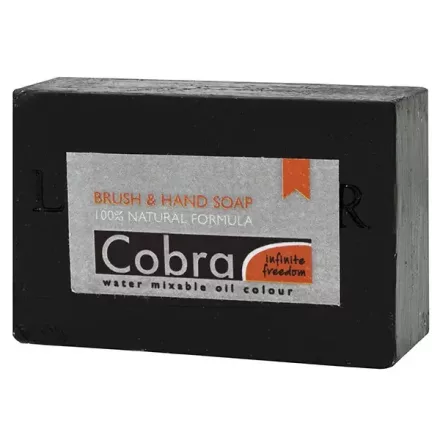 Talens Cobra ecset- és kézmosó fekete szappan, 150 g