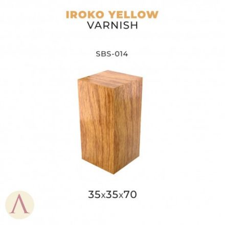 IROKO YELLOW VARNISH-35X35X70  