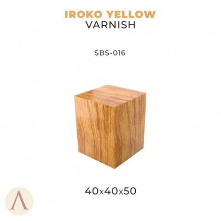 IROKO YELLOW VARNISH-40X40X50  