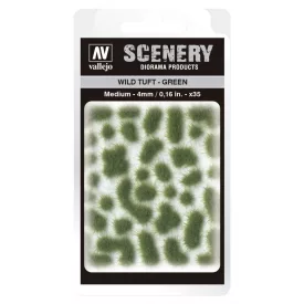 SC406 Vallejo Scenery - Wild Tuft - Green (Medium)