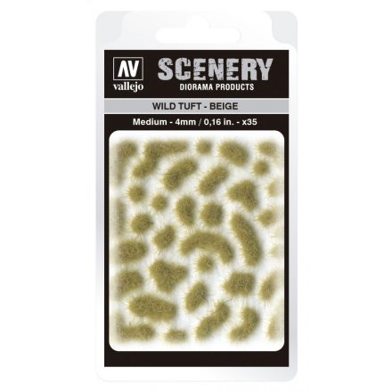 SC408 Vallejo Scenery - Wild Tuft - Beige (Medium)