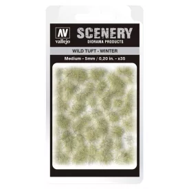 SC410 Vallejo Scenery - Wild Tuft - Winter (Medium)