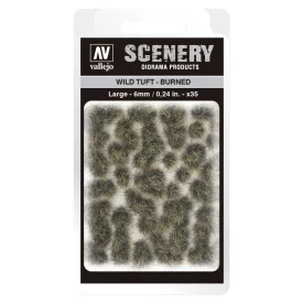 SC414 Vallejo Scenery - Wild Tuft - Burned (Large)