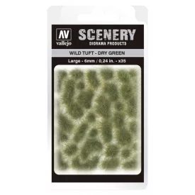 SC415 Vallejo Scenery - Wild Tuft - Dry Green (Large)