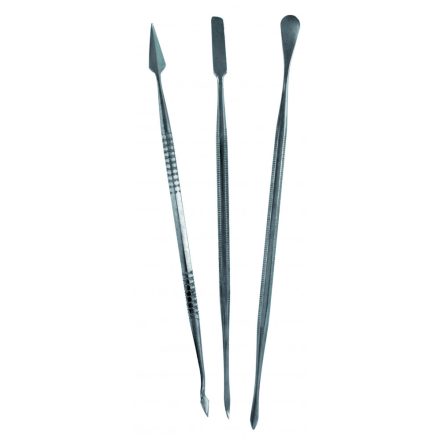 T02002 Tools - Set of 3 s/s Carvers